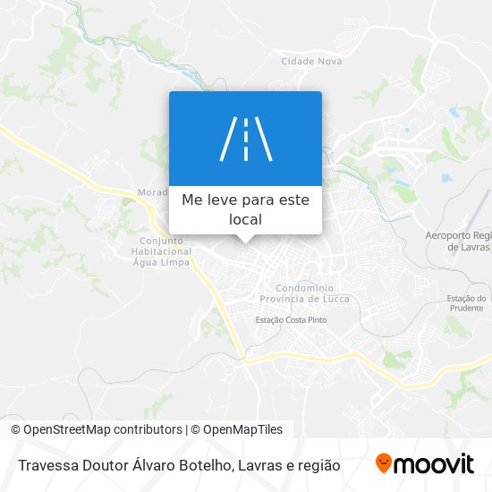 Travessa Doutor Álvaro Botelho mapa