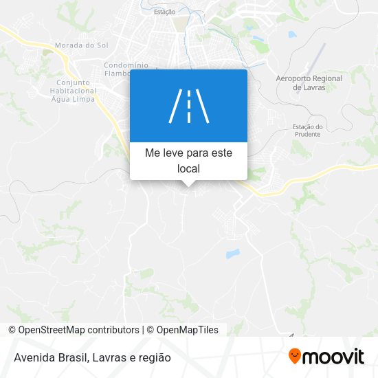 Avenida Brasil mapa