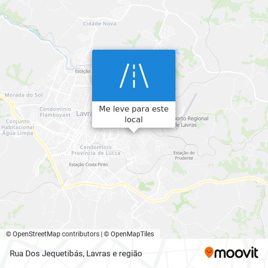 Rua Dos Jequetibás mapa