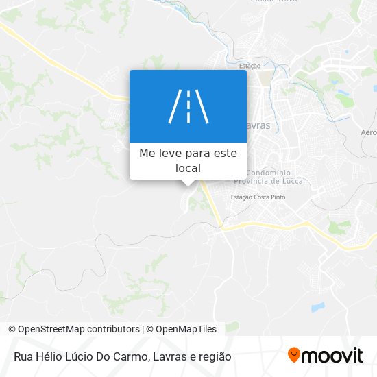 Rua Hélio Lúcio Do Carmo mapa