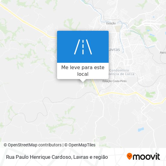 Rua Paulo Henrique Cardoso mapa