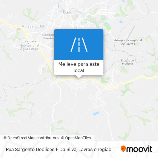 Rua Sargento Deolices F Da Silva mapa