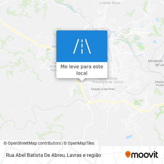 Rua Abel Batista De Abreu mapa