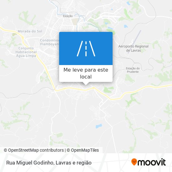 Rua Miguel Godinho mapa