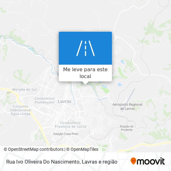 Rua Ivo Oliveira Do Nascimento mapa