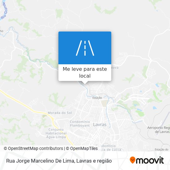 Rua Jorge Marcelino De Lima mapa