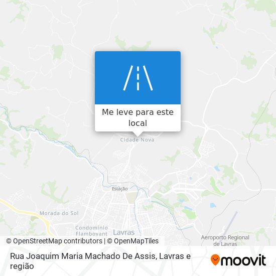Rua Joaquim Maria Machado De Assis mapa