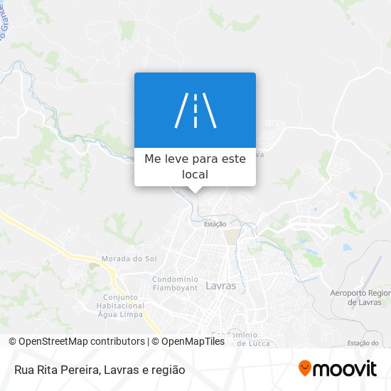 Rua Rita Pereira mapa