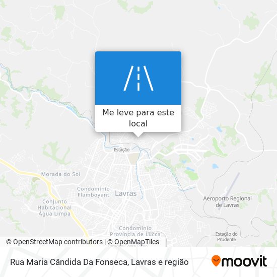 Rua Maria Cândida Da Fonseca mapa