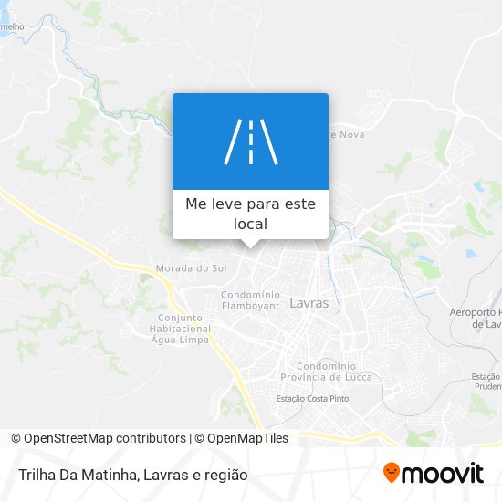 Trilha Da Matinha mapa