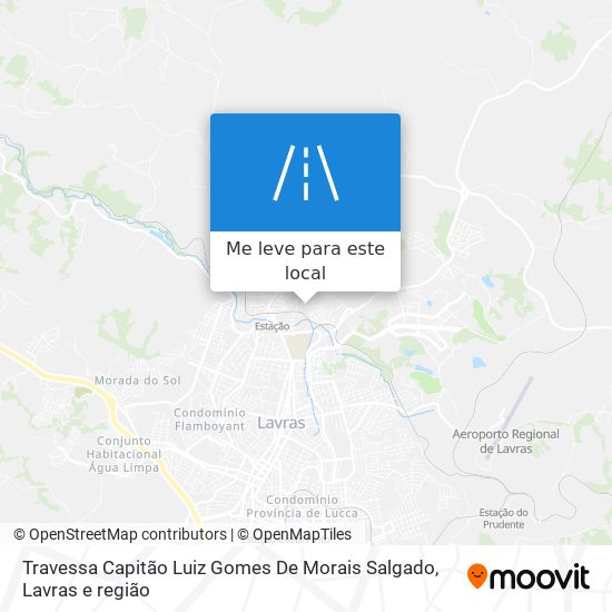 Travessa Capitão Luiz Gomes De Morais Salgado mapa