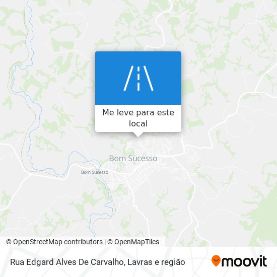 Rua Edgard Alves De Carvalho mapa