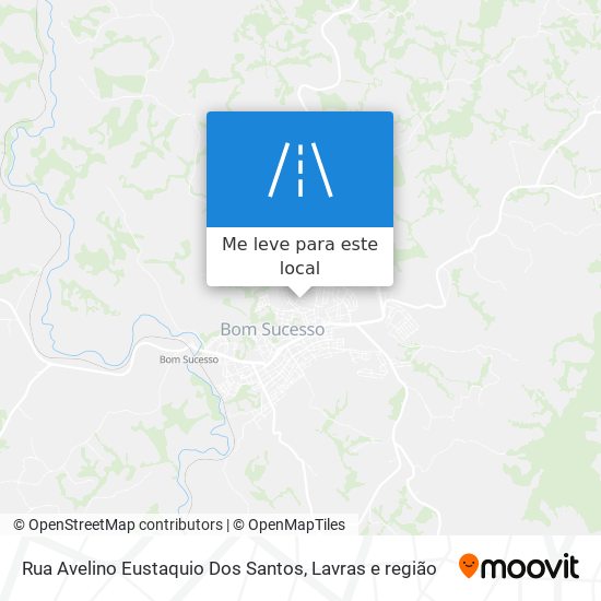 Rua Avelino Eustaquio Dos Santos mapa