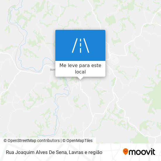 Rua Joaquim Alves De Sena mapa