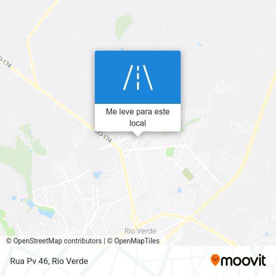 Rua Pv 46 mapa