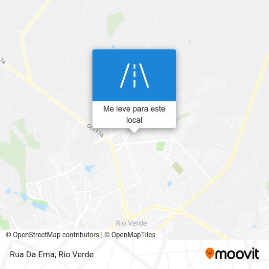 Rua Da Ema mapa