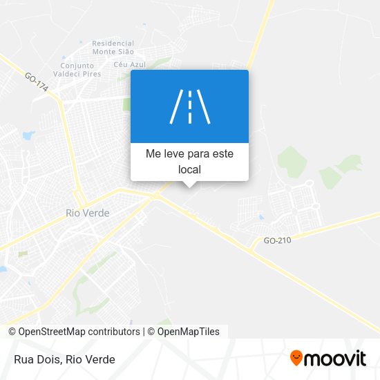 Rua Dois mapa