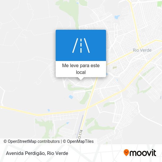 Avenida Perdigão mapa