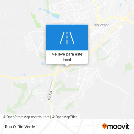 Rua O mapa