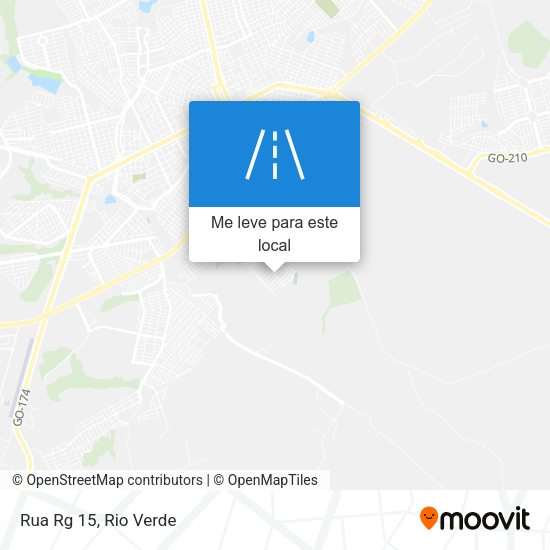 Rua Rg 15 mapa