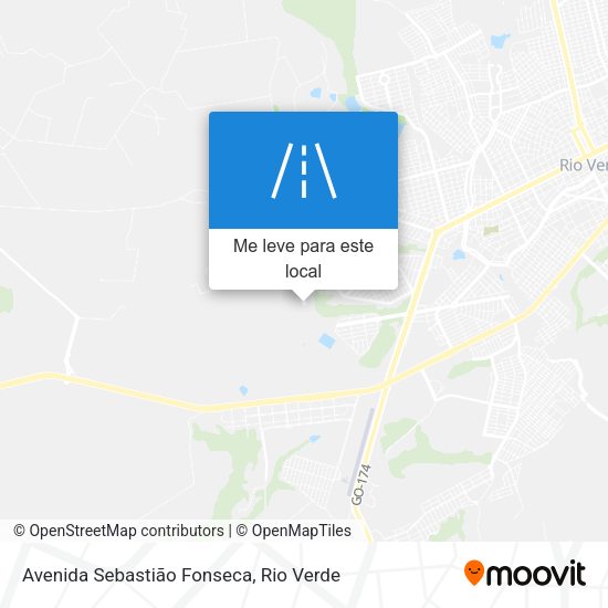 Avenida Sebastião Fonseca mapa