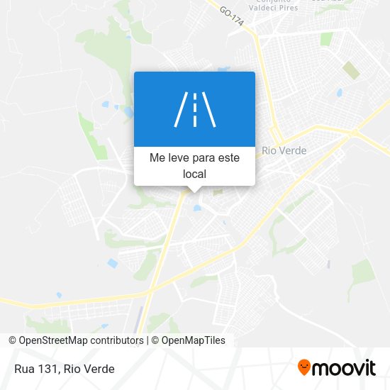 Rua 131 mapa