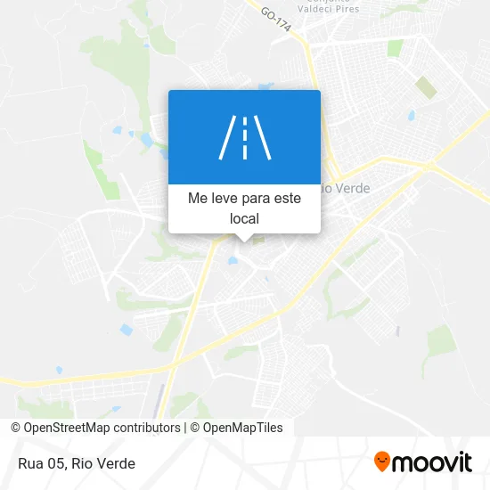 Rua 05 mapa