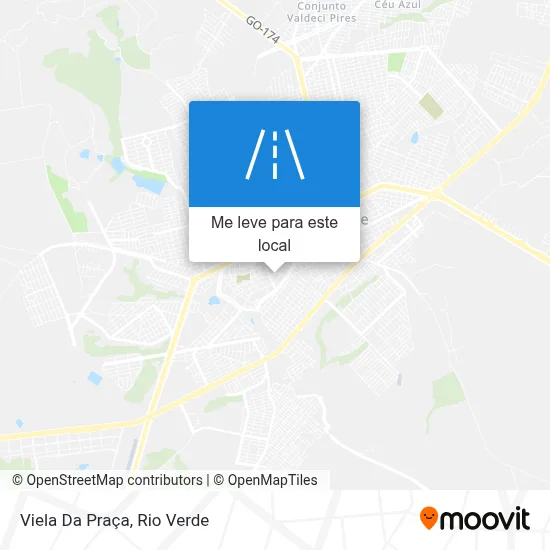 Viela Da Praça mapa