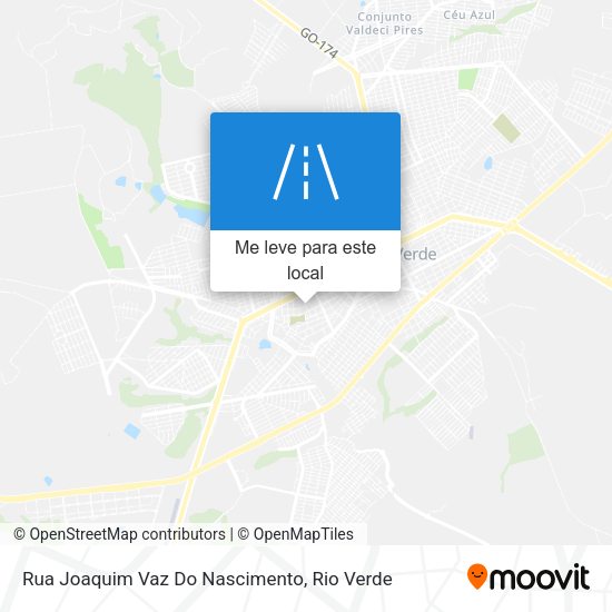 Rua Joaquim Vaz Do Nascimento mapa