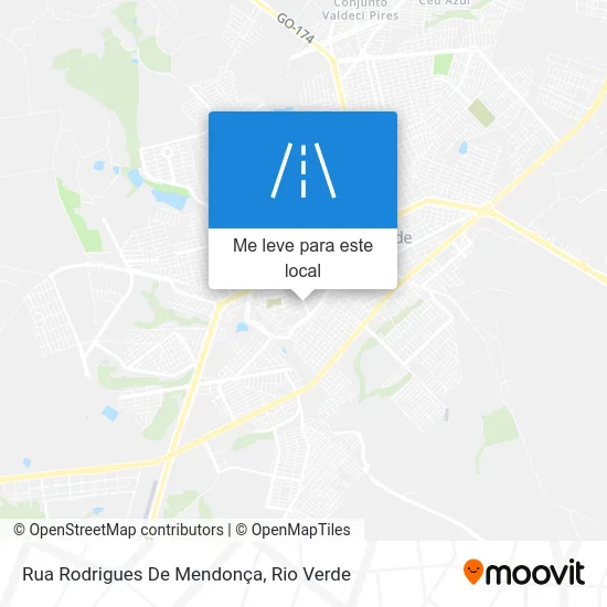 Rua Rodrigues De Mendonça mapa