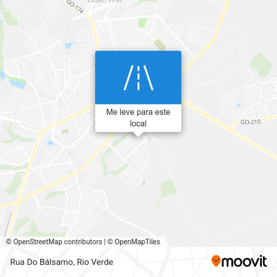 Rua Do Bálsamo mapa