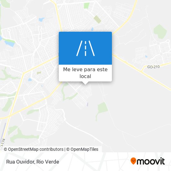 Rua Ouvidor mapa