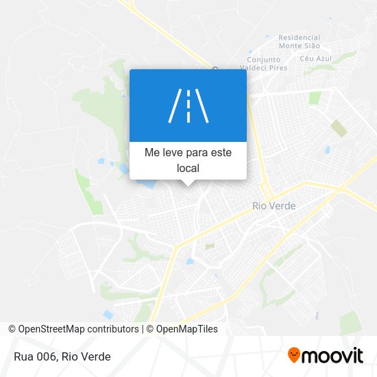 Rua 006 mapa