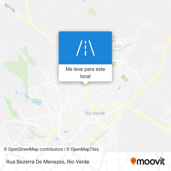 Rua Bezerra De Menezes mapa