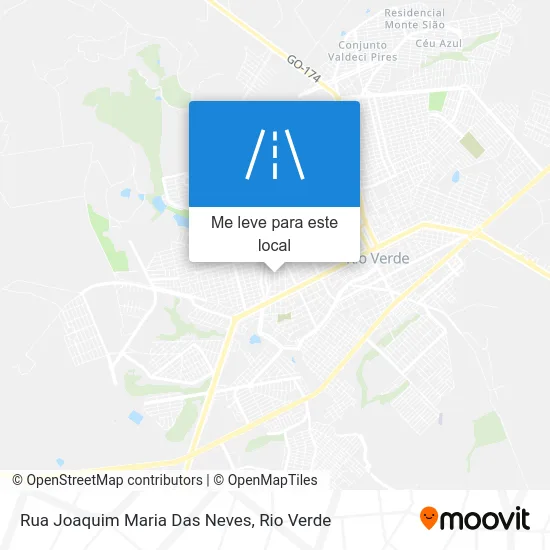 Rua Joaquim Maria Das Neves mapa