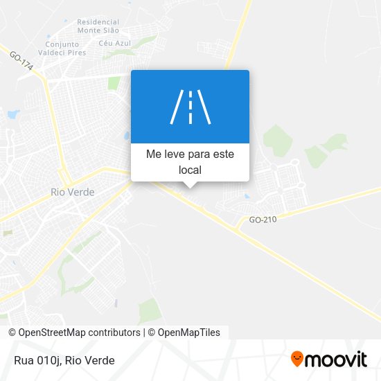 Rua 010j mapa