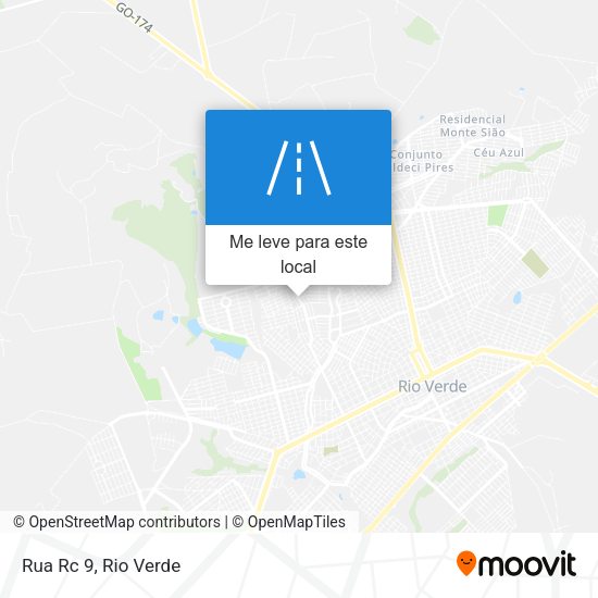 Rua Rc 9 mapa