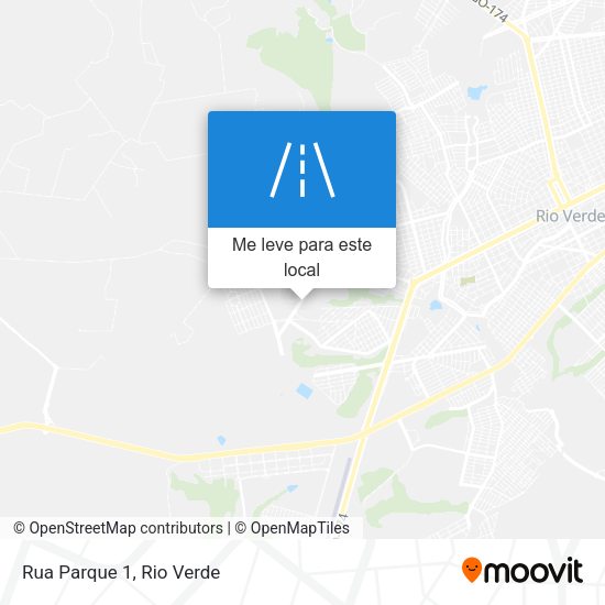 Rua Parque 1 mapa