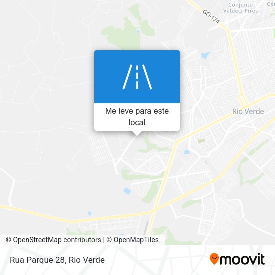 Rua Parque 28 mapa