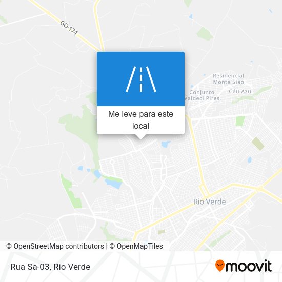 Rua Sa-03 mapa