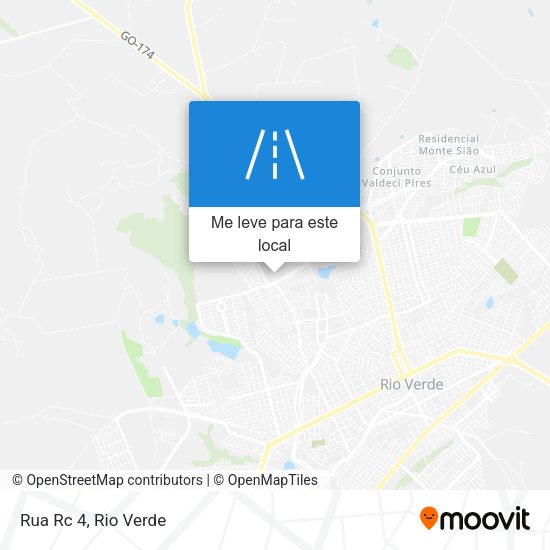 Rua Rc 4 mapa