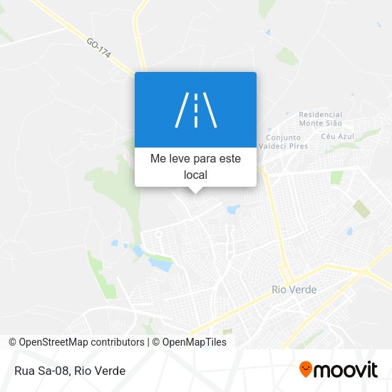 Rua Sa-08 mapa