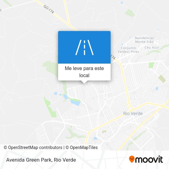 Avenida Green Park mapa