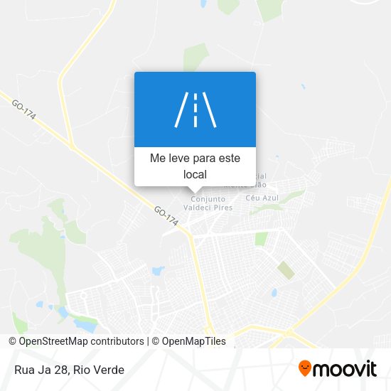 Rua Ja 28 mapa