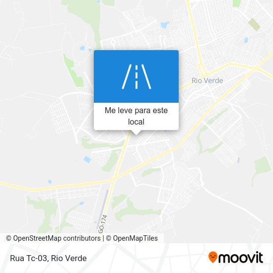 Rua Tc-03 mapa