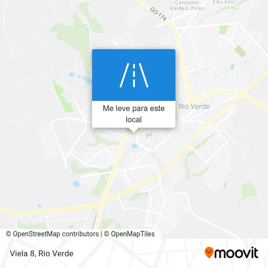 Viela 8 mapa