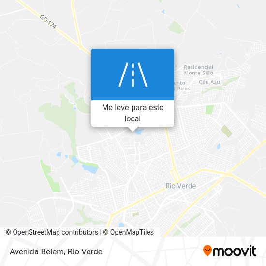Avenida Belem mapa