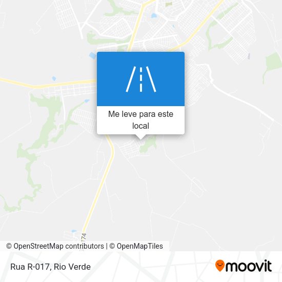 Rua R-017 mapa