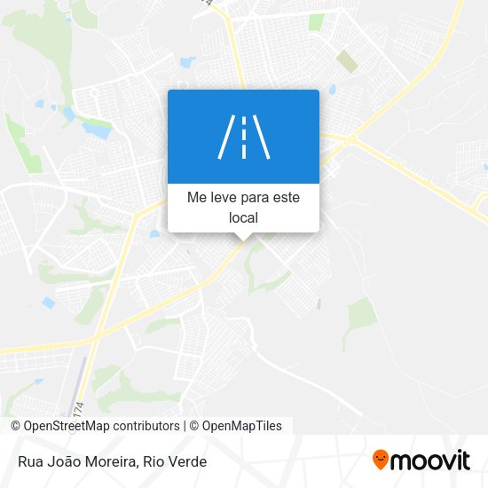Rua João Moreira mapa