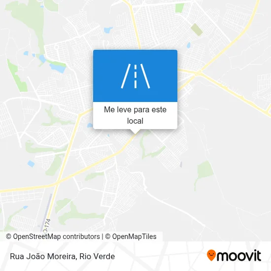 Rua João Moreira mapa